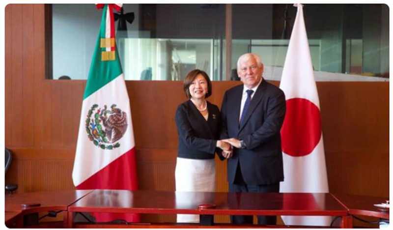 Ratifican México y Japón asociación estratégica para la cooperación técnico-científica 